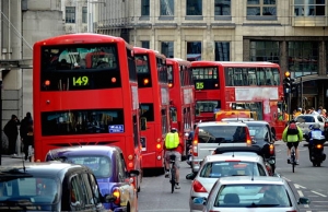 London Named Most Congested City in Europe for Third Year Running